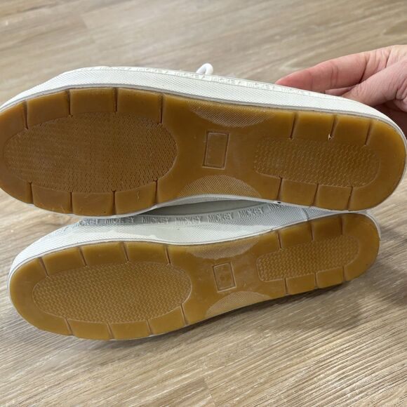 Disney Shoes Womens Size 8 Mickey Mouse Vintage White Sneakers Disney World - Picture 6 of 7